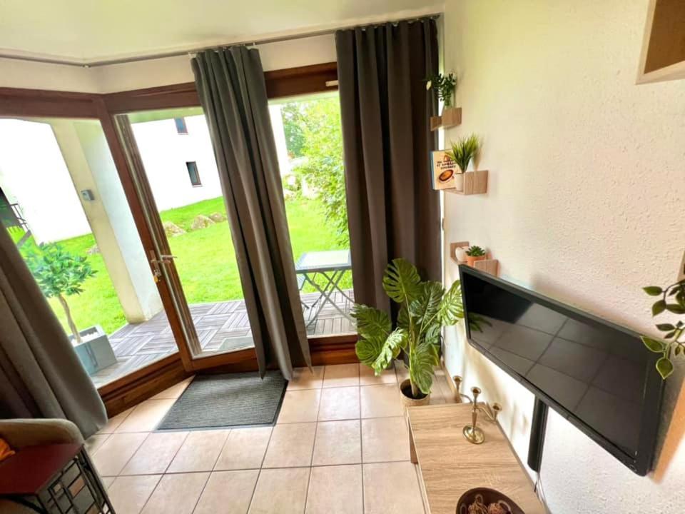 Joli Studio Cosy, Vue Magnifique Et Terrasse Privee جوراردُميه المظهر الخارجي الصورة